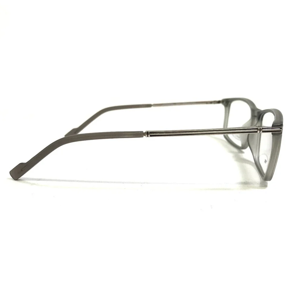 Wired by Avalon Eyeglasses Frames 6053 Matte Gray Rectangular Full Rim 53-17-135